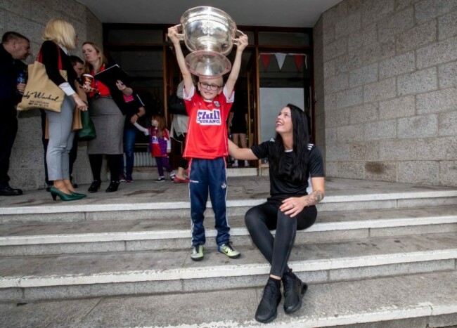 Aisling Thompson with Jack O'Brien