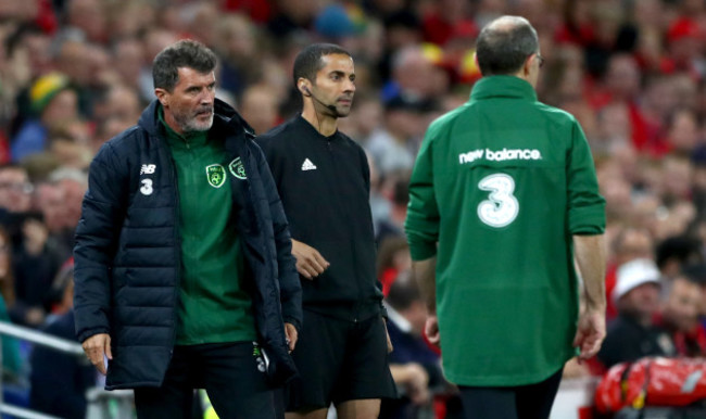 Roy Keane and Martin O'Neill