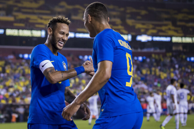 Soccer 2018: Brazil vs El Salvador SEP 11