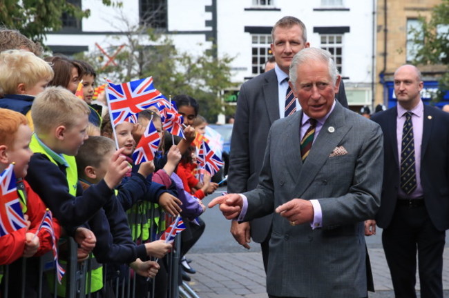 Royal visit to Northumberland