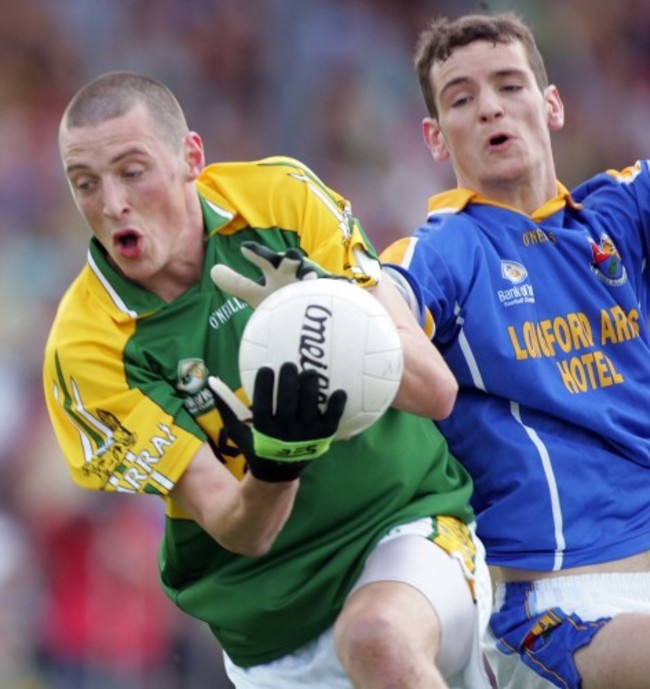 Kieran Donaghy and Barry Gilleran