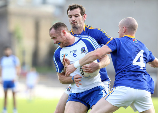 Vinny Corey with Barry Gilleran and Dermot Brady