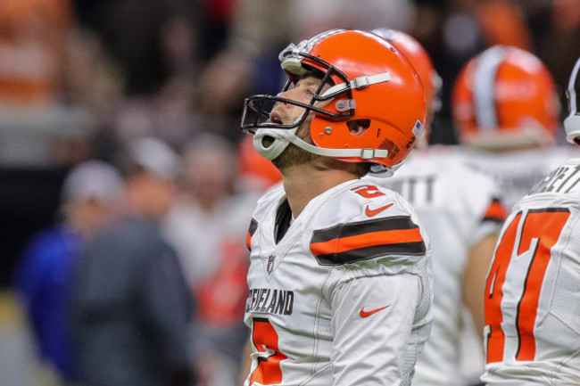 NFL 2018: Browns at Saints Sept. 16