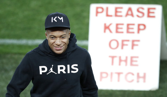 Paris Saint-Germain Pitch Walk and Press Conference - Anfield