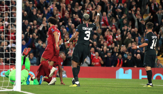 Liverpool v Paris Saint-Germain - UEFA Champions League - Group C - Anfield