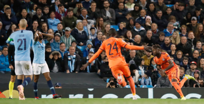 Manchester City v Lyon - UEFA Champions League - Group F - Etihad Stadium