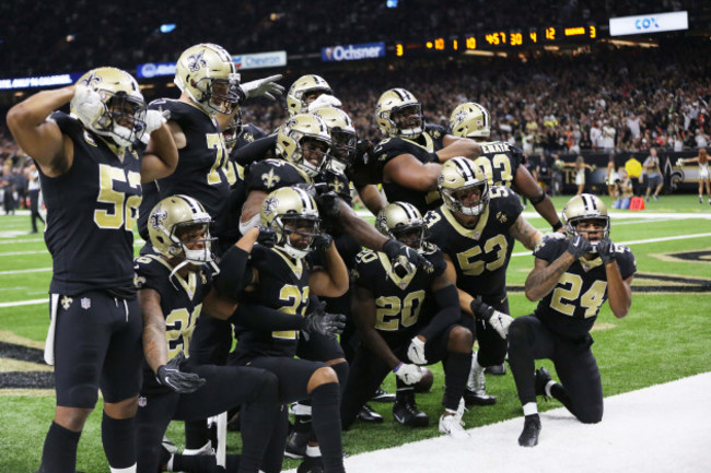 NFL 2018 Brows at Saints