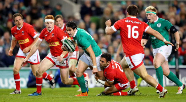 Joey Carbery and Philip Mack