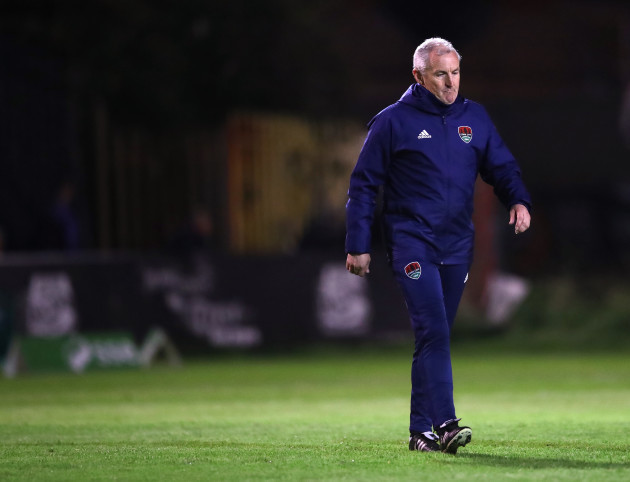 John Caulfield dejected after the game