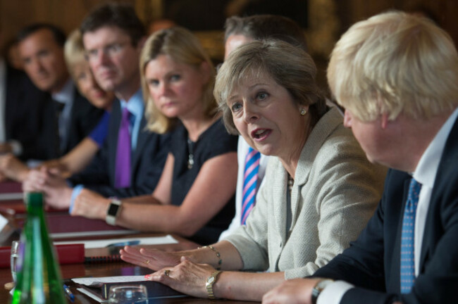 Cabinet meeting at Chequers