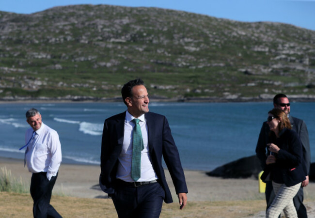 Irish government cabinet meeting in Derrynane