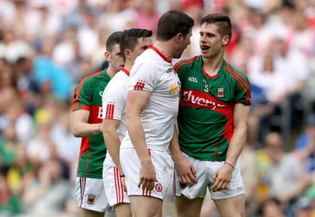 Sean Cavanagh and Lee Keegan