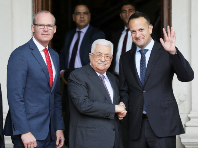 NO FEE DFA H.E. PRESIDENT MAHMOUD ABBAS VISIT TO IRELAND JB7