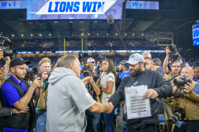 NFL: SEP 23 Patriots at Lions
