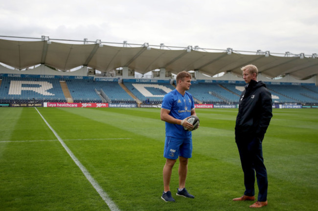 Leo Cullen and Josh van der Flier