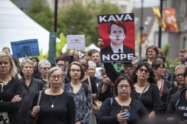 Supreme Court Kavanaugh Walkout