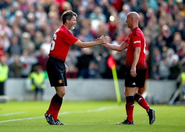 Roy Keane and Nicky Butt