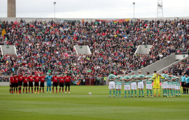 Celtic and Republic of Ireland Legends v Manchester United Legends - Liam Miller Tribute Match - Pairc Ui Chaoimh