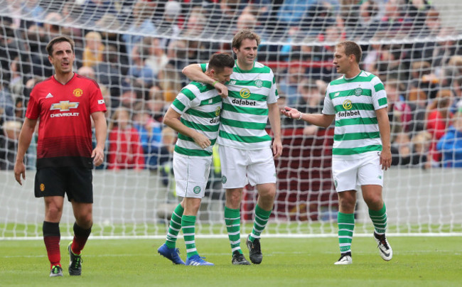 Celtic and Republic of Ireland Legends v Manchester United Legends - Liam Miller Tribute Match - Pairc Ui Chaoimh