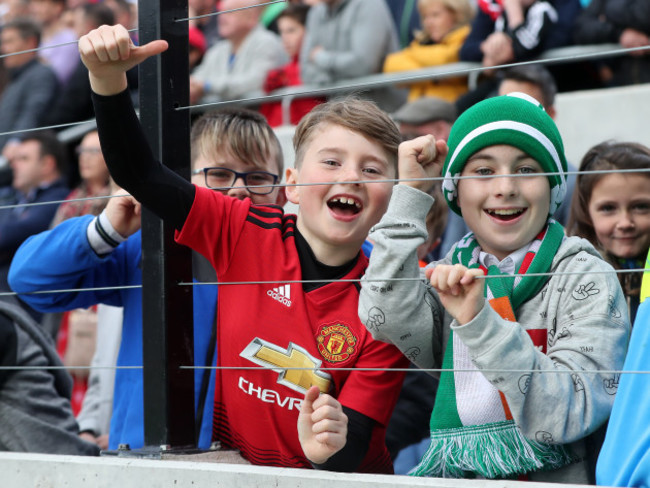 Celtic and Republic of Ireland Legends v Manchester United Legends - Liam Miller Tribute Match - Pairc Ui Chaoimh