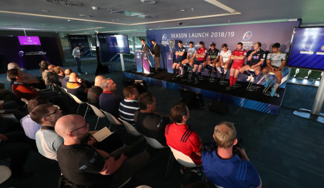 2018/2019 Heineken Champions Cup  European Rugby Challenge Cup Launch