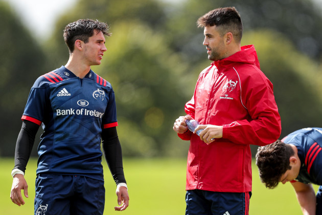Joey Carbery and Conor Murray