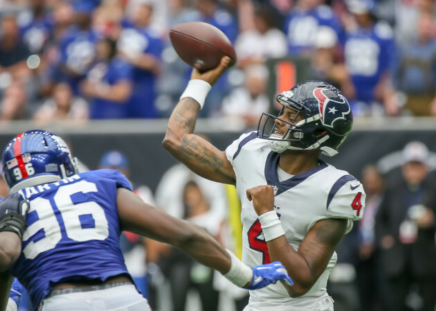 NFL: SEP 23 Giants at Texans