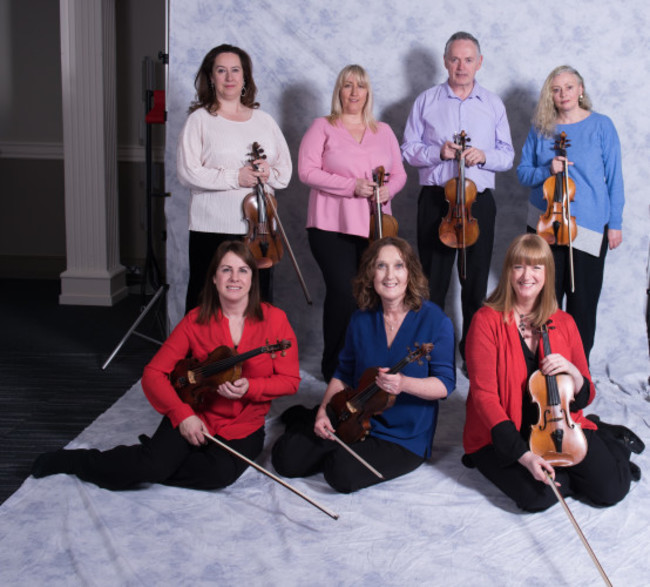 RT&Eacute; NSO players from Second Violins Section