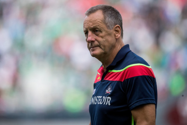 John Meyler dejected at the end of the game