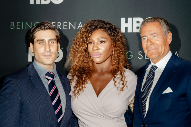 NY: Arrivals for NY Premiere of BEING SERENA at Time Warner Center