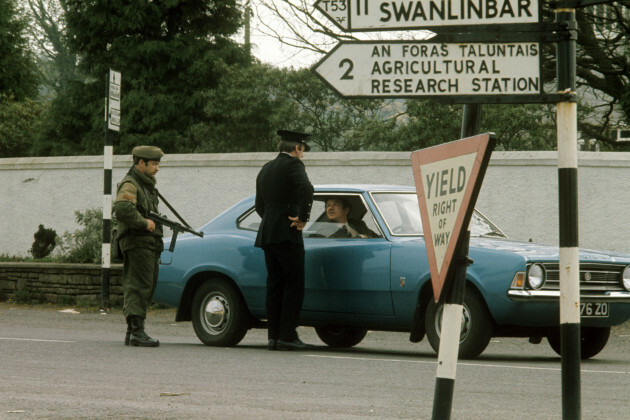 Border Police Operations - Swanlinbar, Ireland