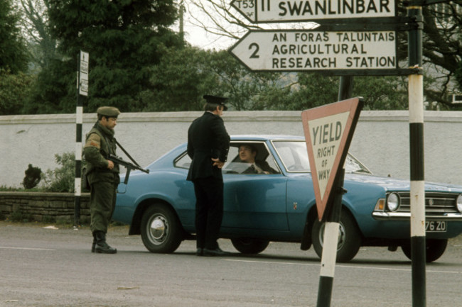 Border Police Operations - Swanlinbar, Ireland