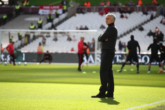 West Ham United v Manchester United - Premier League - London Stadium