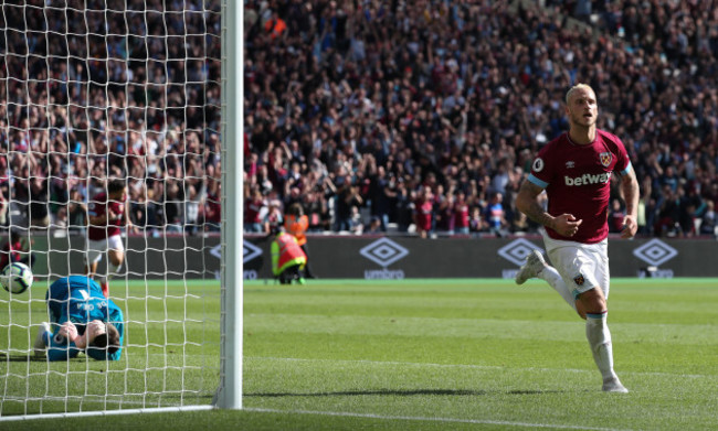 West Ham United v Manchester United - Premier League - London Stadium