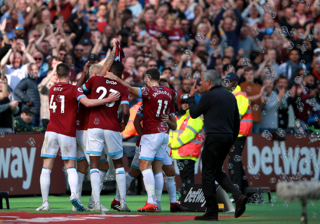 West Ham United v Manchester United - Premier League - London Stadium