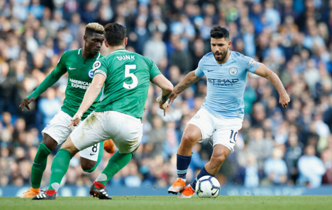 Manchester City v Brighton & Hove Albion - Premier League - Etihad Stadium