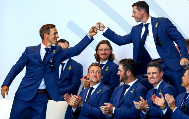 Thorbj&oslash;rn Olesen and Rory McIlroy