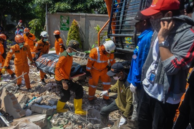 INDONESIA-CENTRAL SULAWESI PROVINCE-EARTHQUAKE-TSUNAMI-RESCUE