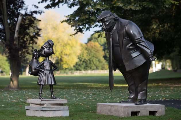 Roald Dahl's Matilda statue