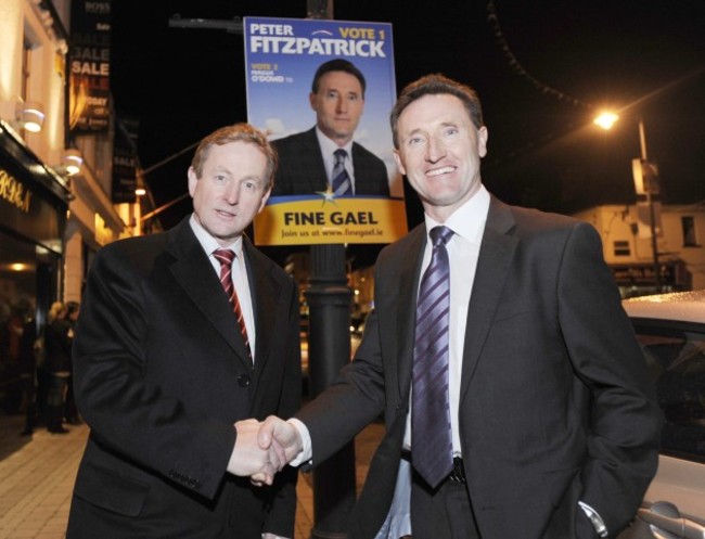 File Photo Fine Gael TD Peter Fitzpatrick has resigned from the party and intends to run in the next election as an independent candidate. End.