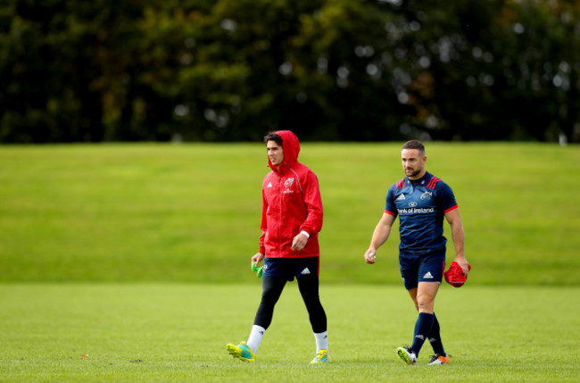 Joey Carbery and Alby Mathewson