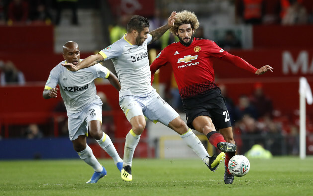 Manchester United v Derby County - Carabao Cup - Third Round - Old Trafford