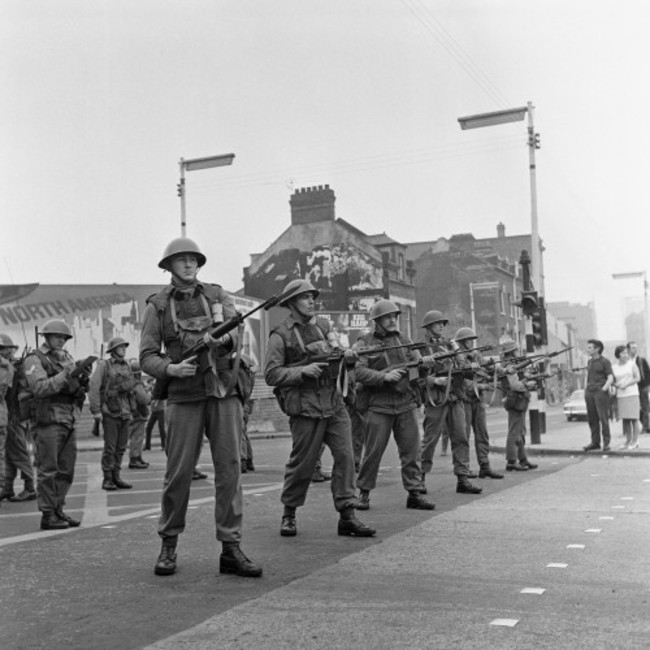 Northern Ireland - The Troubles - British Soldiers - Belfast - 1969
