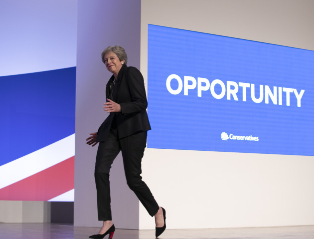 BRITAIN-BIRMINGHAM-CONSERVATIVES PARTY CONFERENCE-PRIME MINISTER