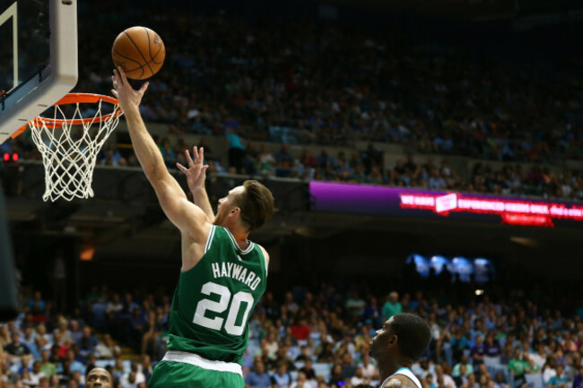 NBA: Preseason-Boston Celtics at Charlotte Hornets