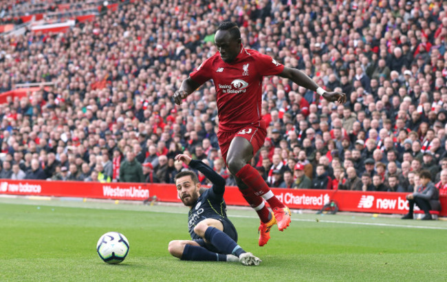 Liverpool v Manchester City - Premier League - Anfield