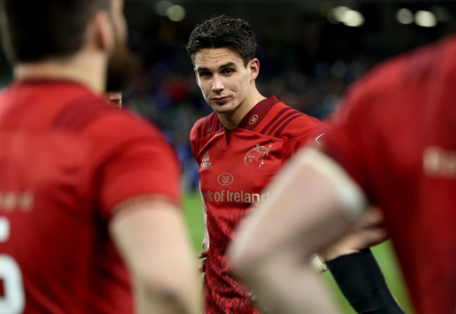 Joey Carbery dejected after the game