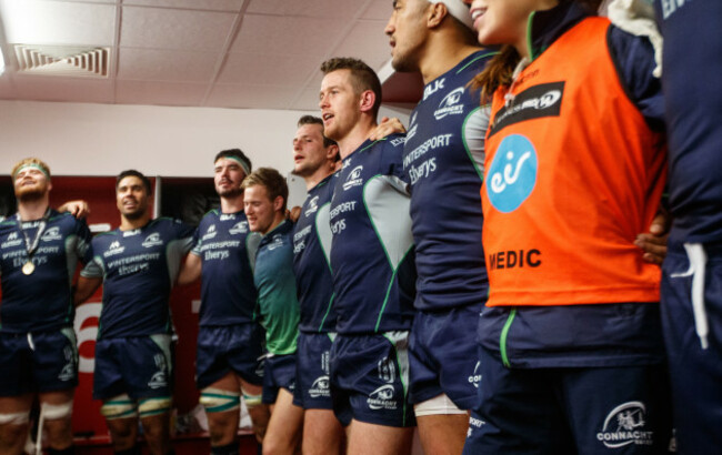 Matt Healy and the team