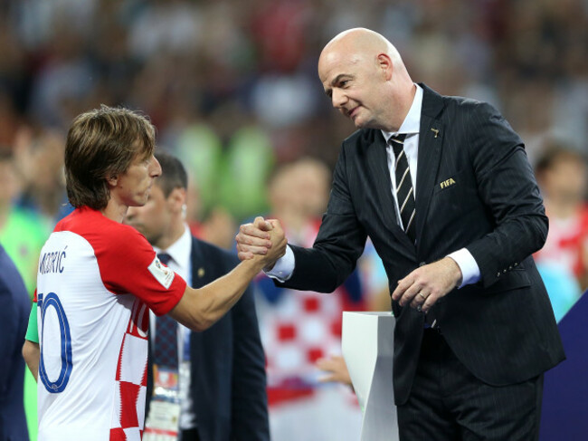France v Croatia - FIFA World Cup 2018 - Final - Luzhniki Stadium