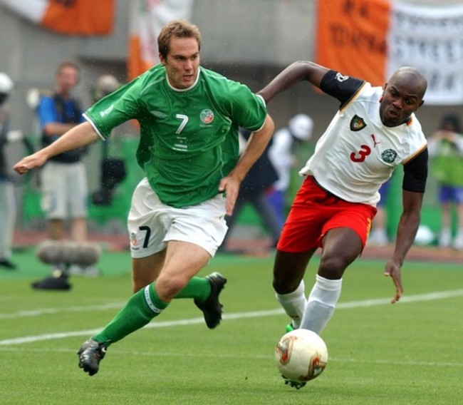 Ireland v Cameroon - McAteer